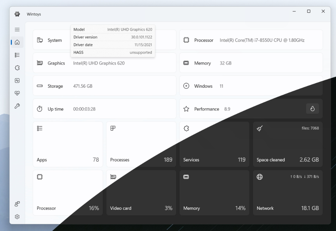 Wintoys：Windows 10/11 全能优化神器，一键释放系统潜力