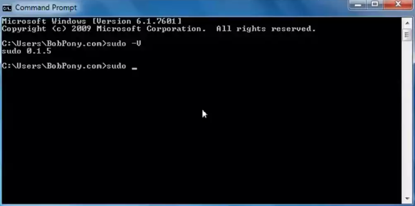 Windows7/8/10如何开启sudo命令？附提权模式配置教程（兼容全系统）