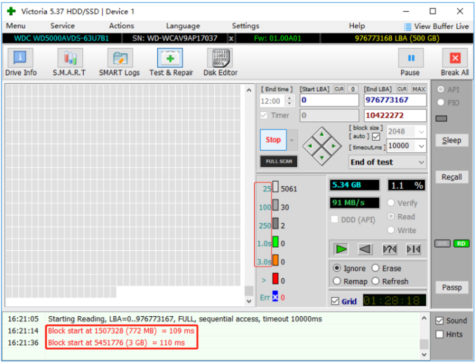 Victoria：硬盘诊断与修复工具，检测硬盘问题、修复坏道全搞定