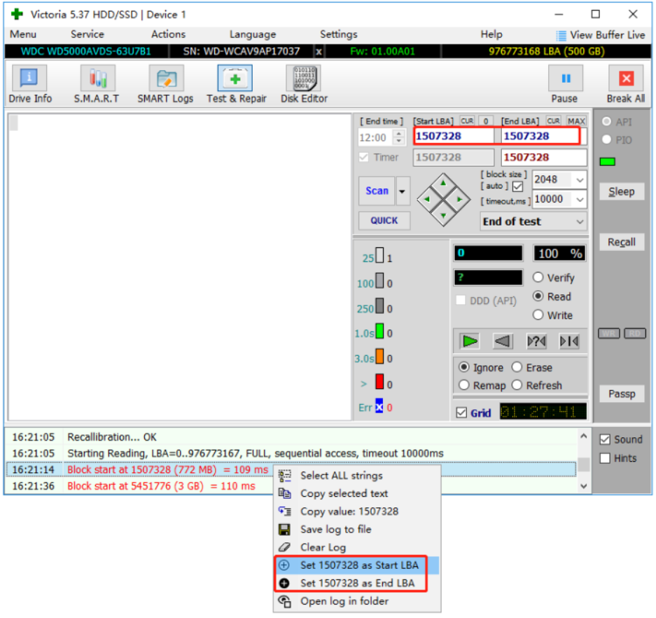 Victoria：硬盘诊断与修复工具，检测硬盘问题、修复坏道全搞定