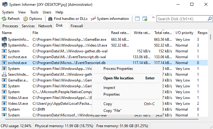 Process Hacker:Windows 增强版任务管理器,免费开源监控系统资源,轻松解决进程难题 Process Hacker:Windows 增强版任务管理器,免费开源监控系统资源,轻松解决进程难题