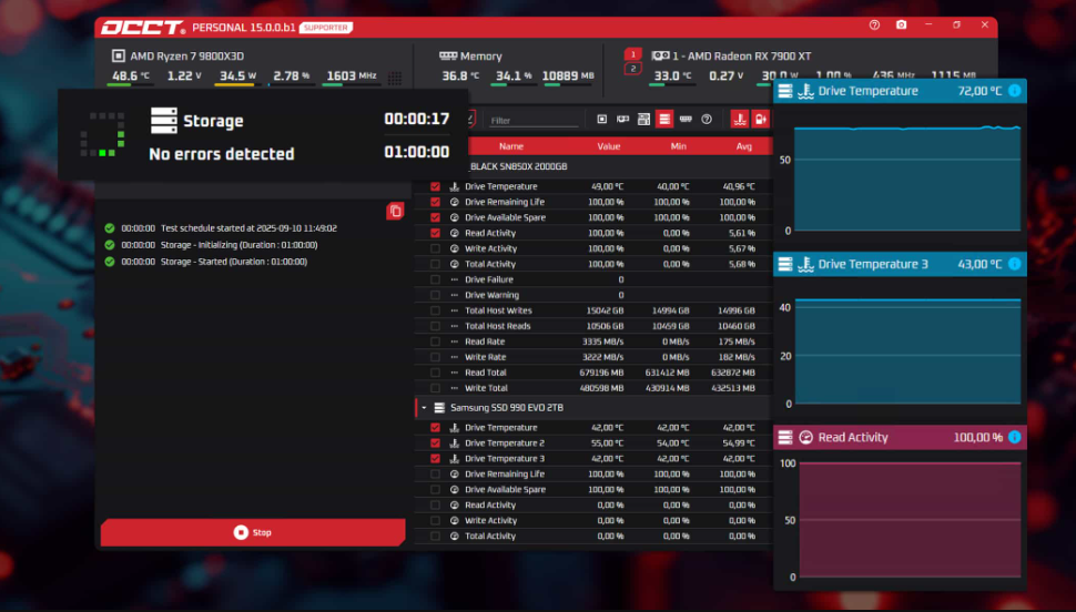 电脑总蓝屏？OCCT 来 “体检”！超频、查故障都靠谱，装机党必备