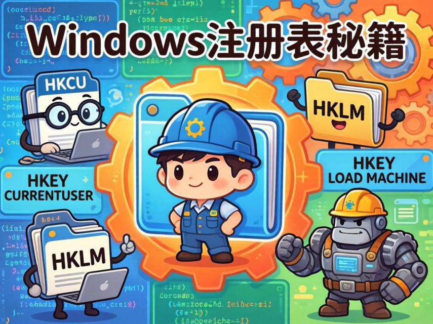 电脑慢如蜗牛？15个注册表调优，立马起飞...